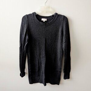 Loft Outlet Grey Long Sweater XS
